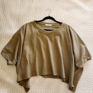 Talulah Tossed Up Cropped Tee